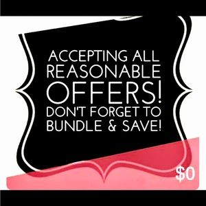 Reasonable offers accepted 🌸🌺🌸